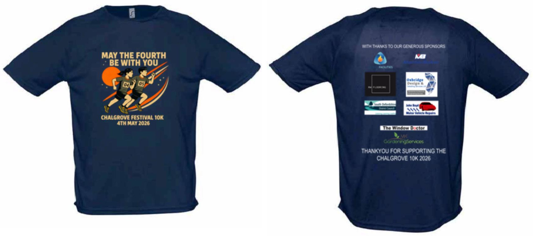 Chalgrove Festival 10K shirt 2026